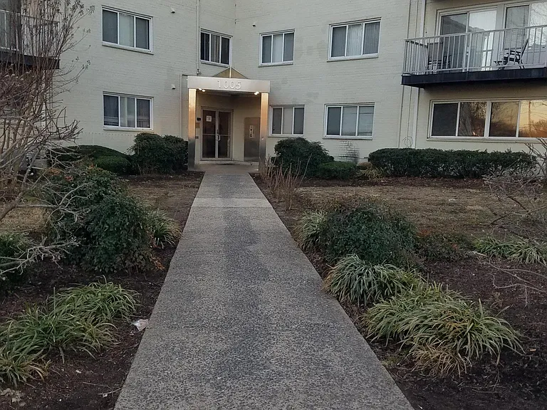 Front of building