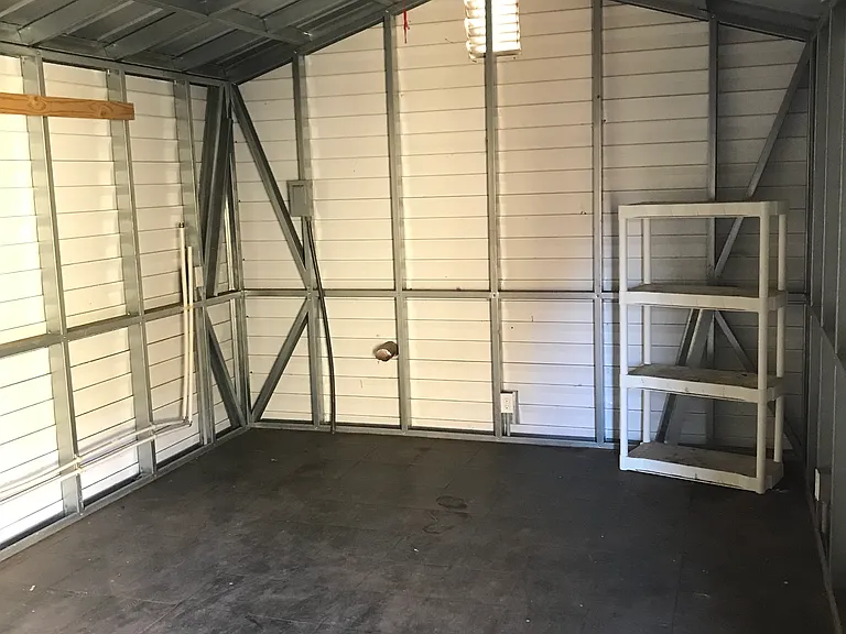 12 x 20/Shed has electric and water