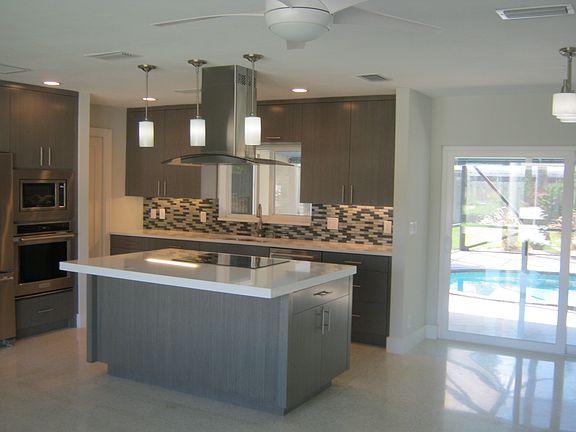 View of Kitchen from Front