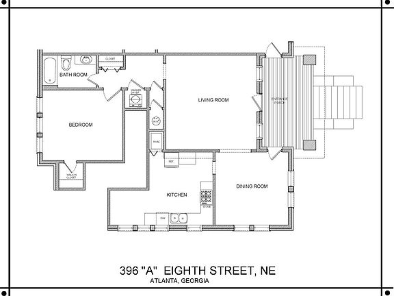 Floor Plan 396 A 8th Street NE