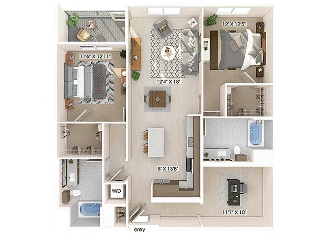 Floor plan B4D