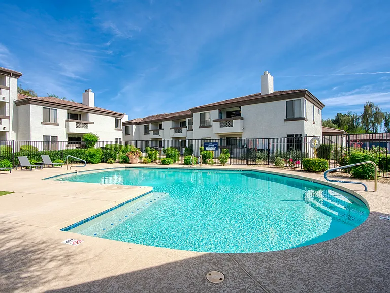 Cool off with a refreshing swim steps from home.