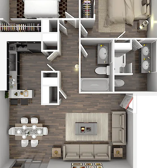 B2 2 Bedroom B2 2 Bedroom