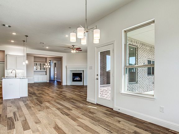 Bright dining area