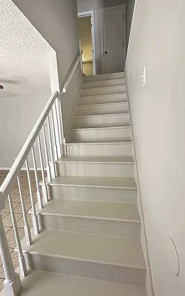 stairway to the bedrooms