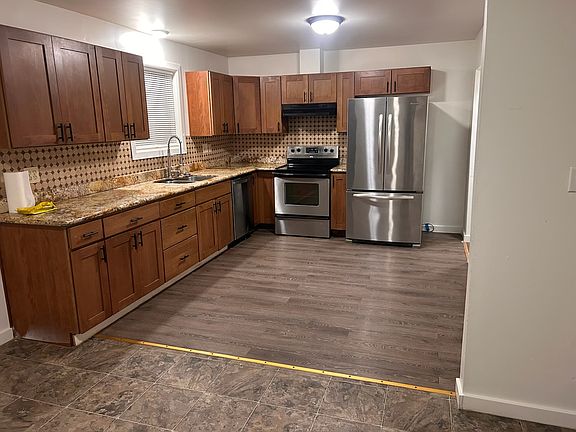 Large Kitchen space with large dining space that is not shown in photo