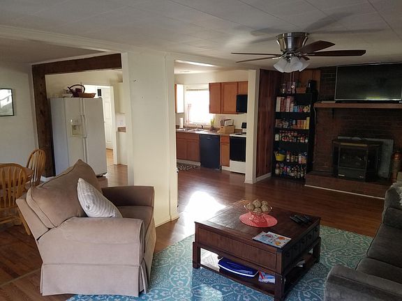 Living area and Kitchen