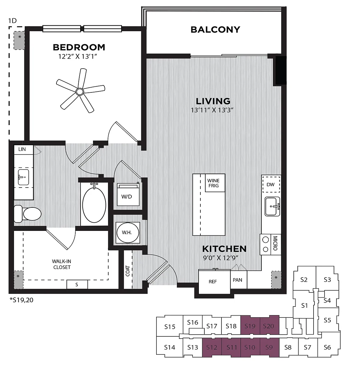 Floor plan Chisel