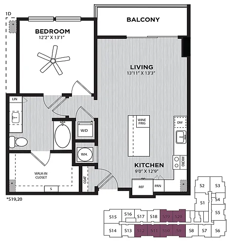 Floor plan Chisel