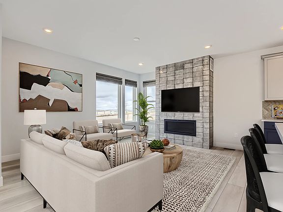 Carly Plan Great Room - Virtually Staged