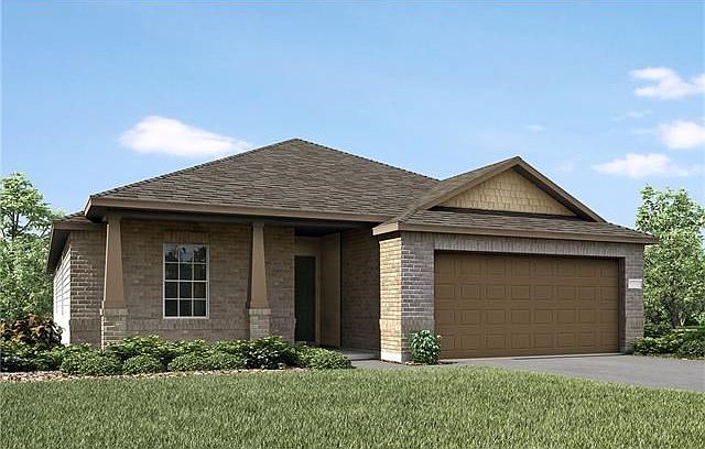 Centex Homes, Bellingham Meadows, Compton Plan, P Elevation, Rendering