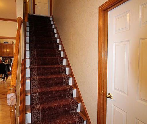 Stairs to second floor