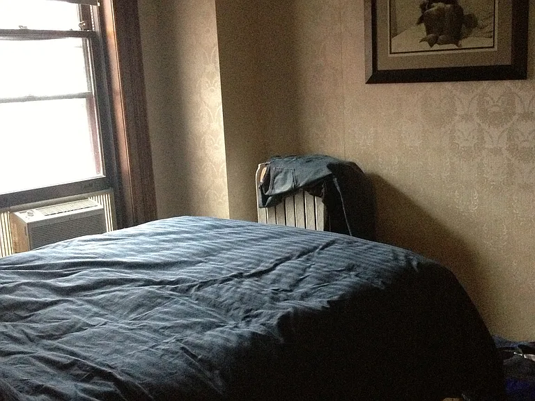Bedroom off the kitchen