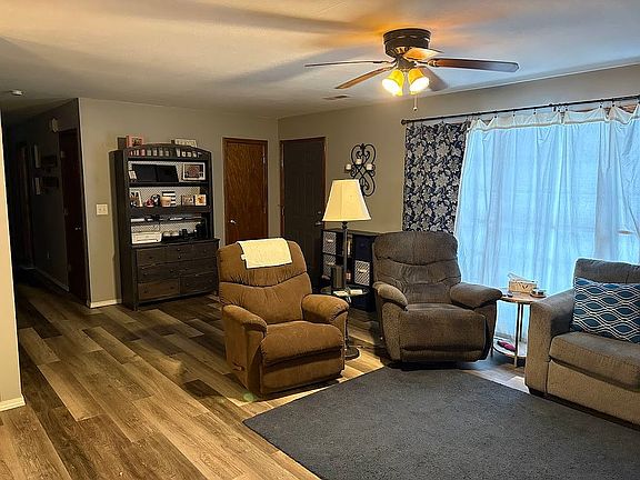 towards front door