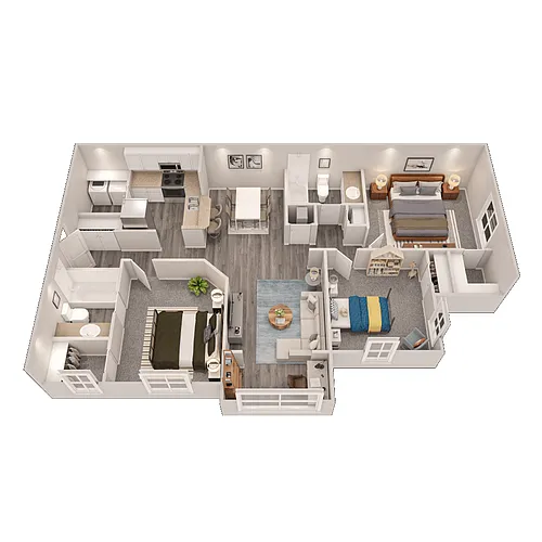 Floor plan Devin - Essential Living