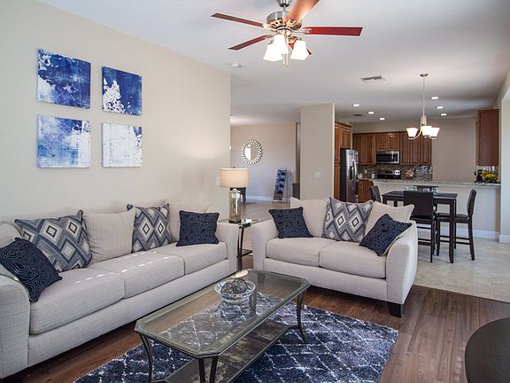 Capri IV Model Center - Living Room