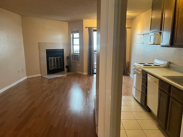 Wood Floors/Fireplace