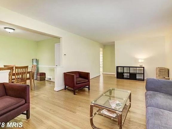 living room and dining room