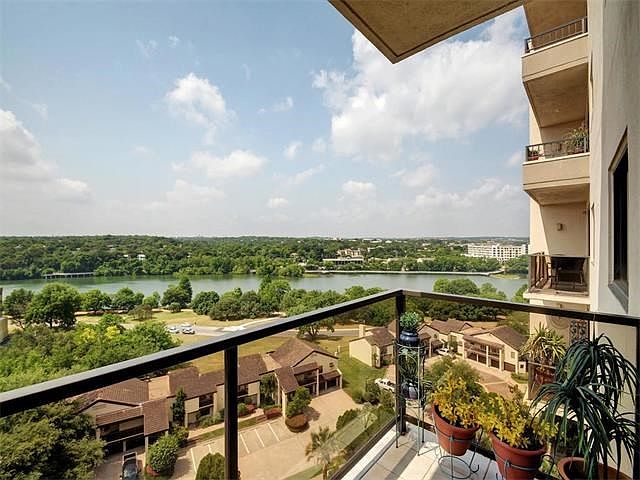 Beautiful lake view from the balcony