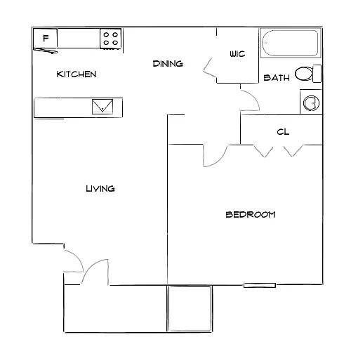 Floor plan Design 1A