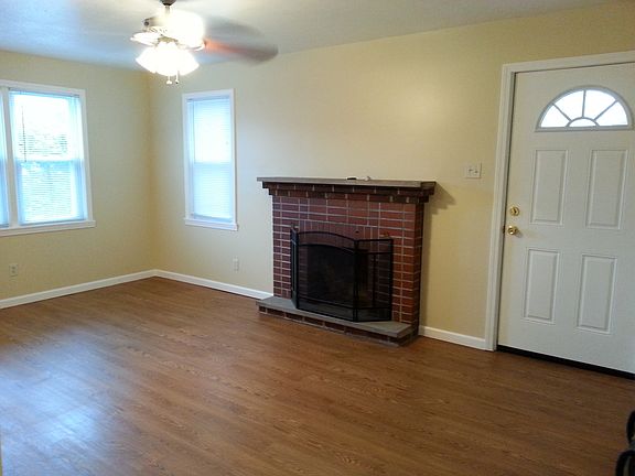 Living room. non working fire place