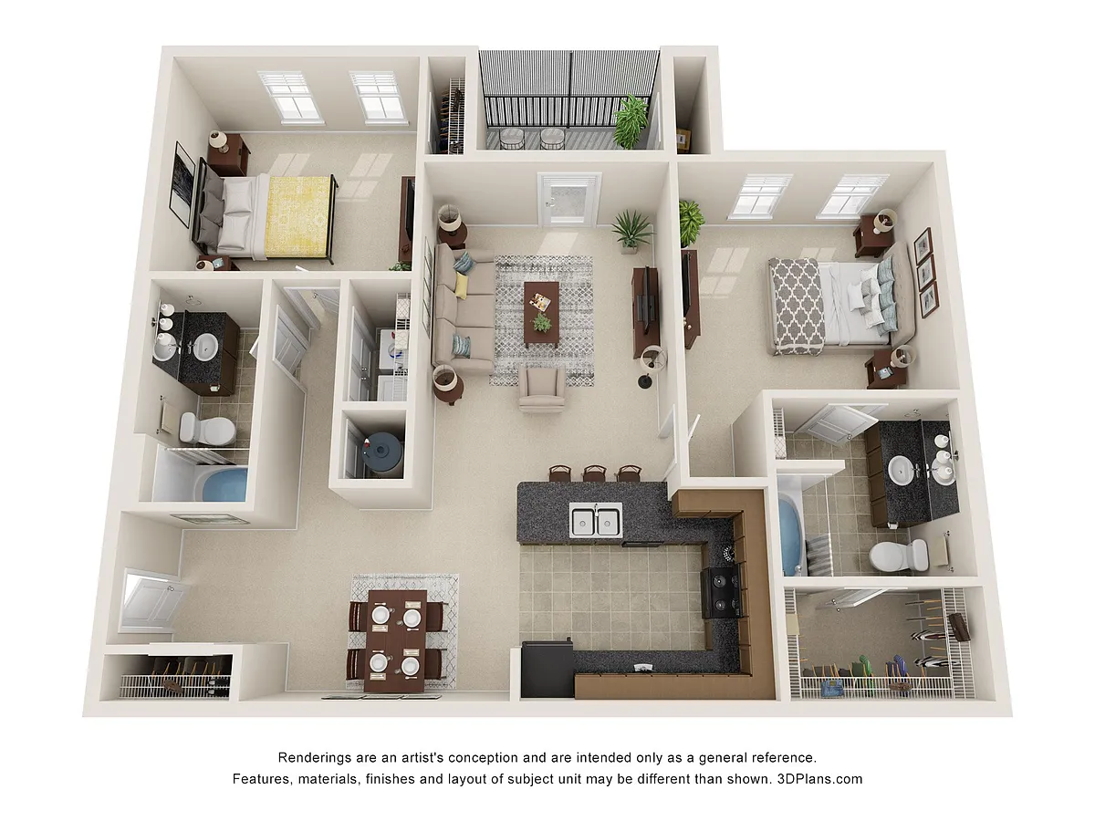Floor plan B1