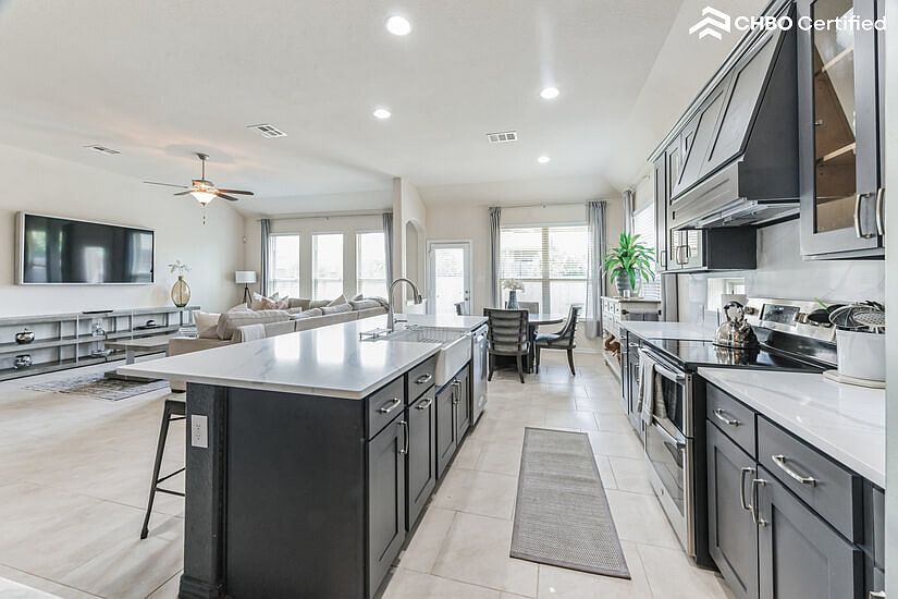 Leander TX Furnished Rental - Open Concept Living