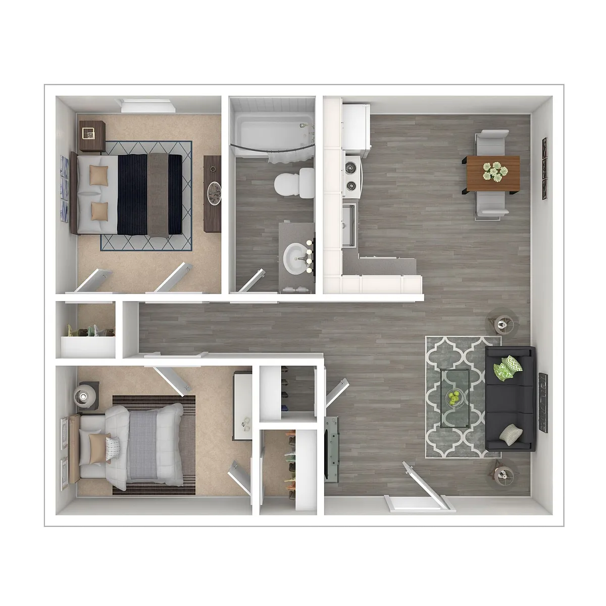 Floor plan B1