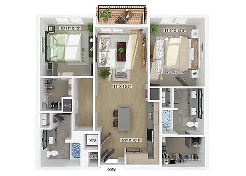 Floor plan B2