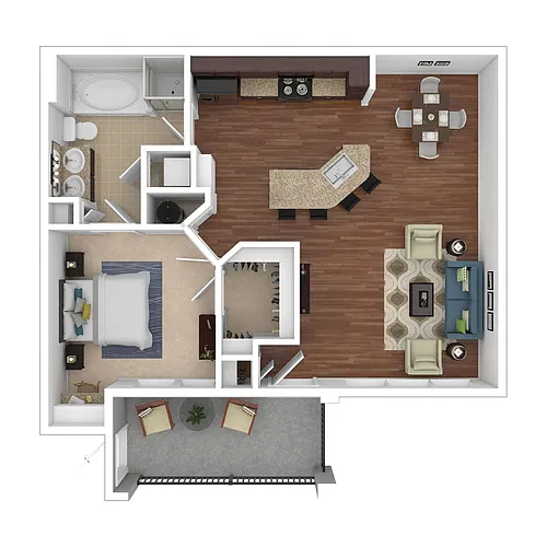 Floor plan Seminole - A3