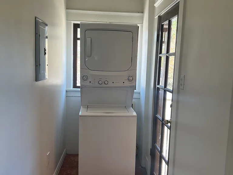 laundry room with washer + dryer