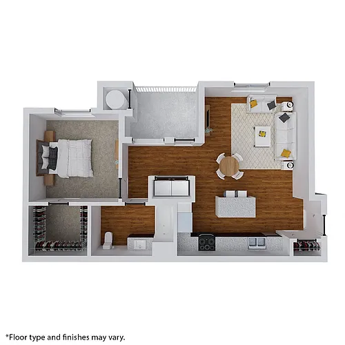 Floor plan Residence 1 Luxury