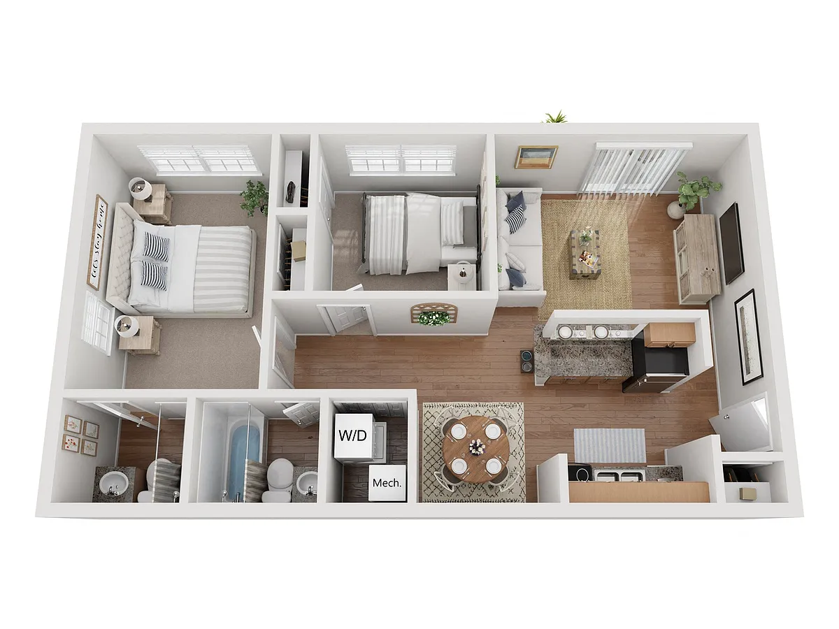 Floor plan B20B