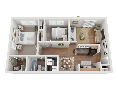 Floor plan B20B