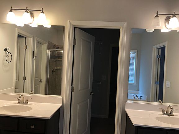 master bathroom with his& her separate vanity