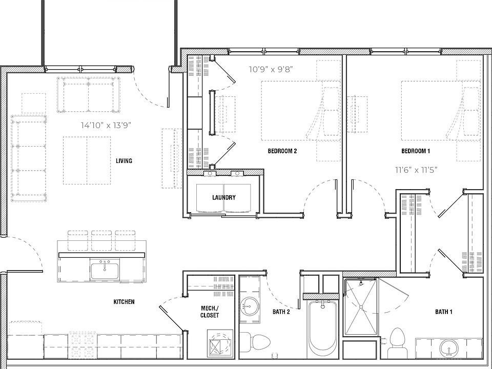 2nd image of 2150 Echo Dr #2154-305