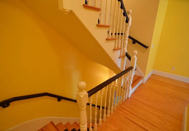 stairway into the unit
