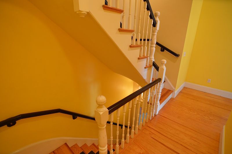 stairway into the unit