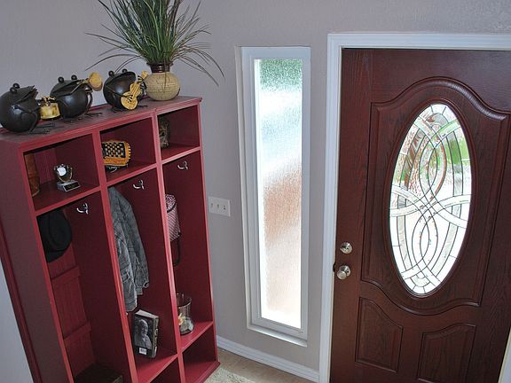 Handcrafted Cubby and Custom Door