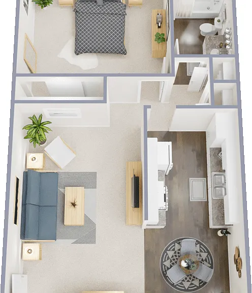 Plan A Floorplan Diagram