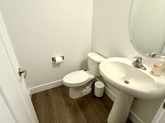 1/2 bath on main floor