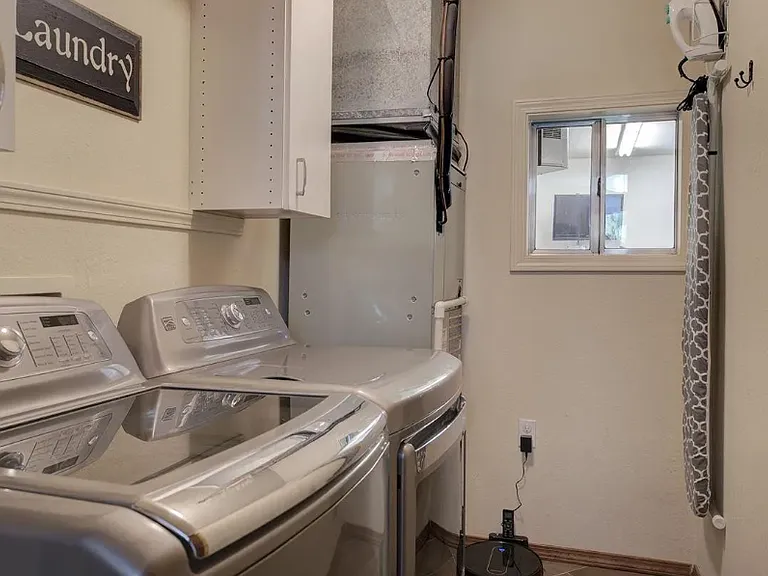 Efficient washer and dryer