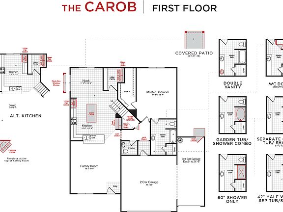 Carob Floor Plan First Floor