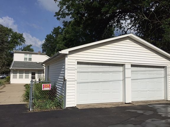Back of home & garage
