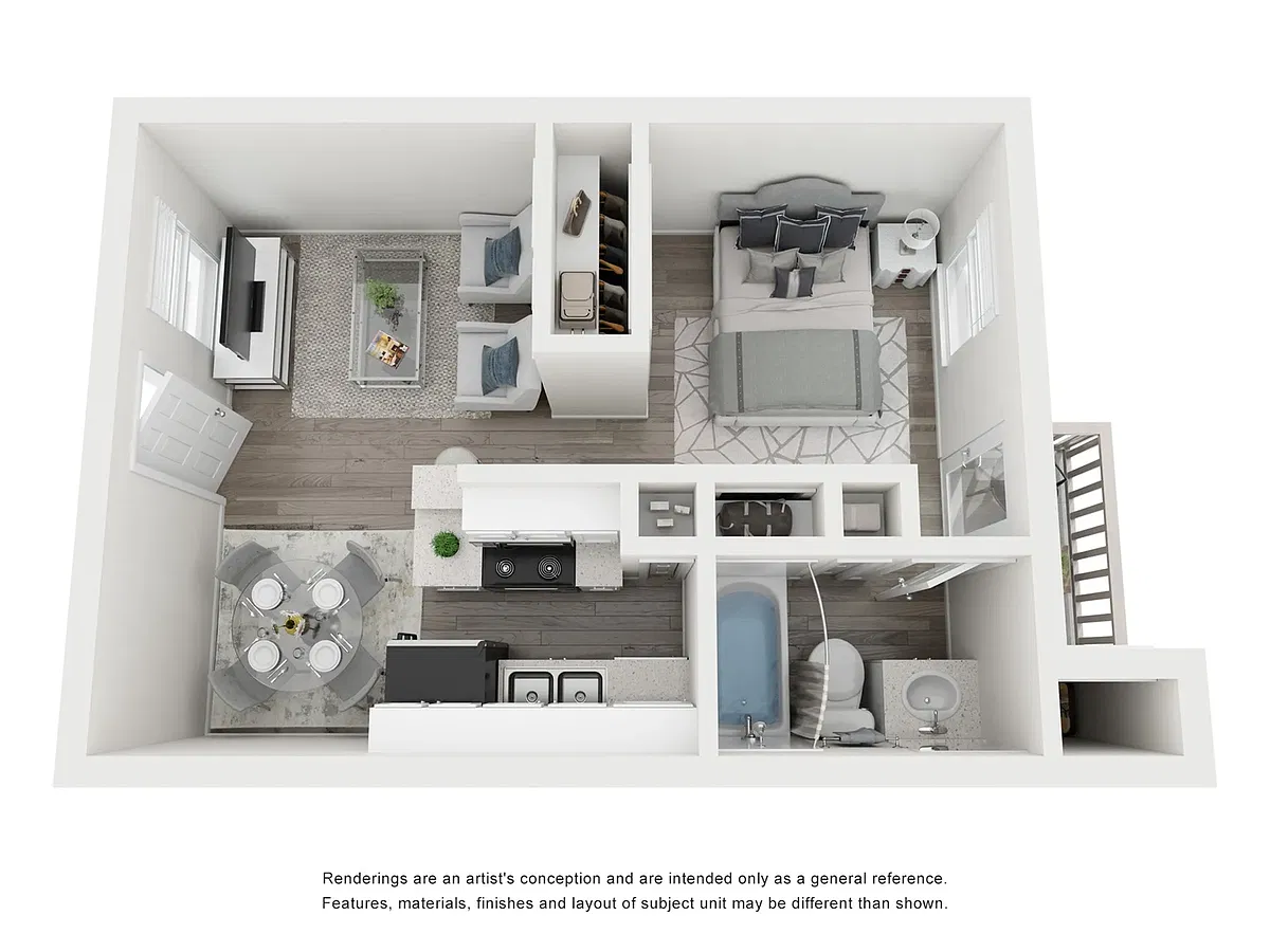 Floor plan E1M
