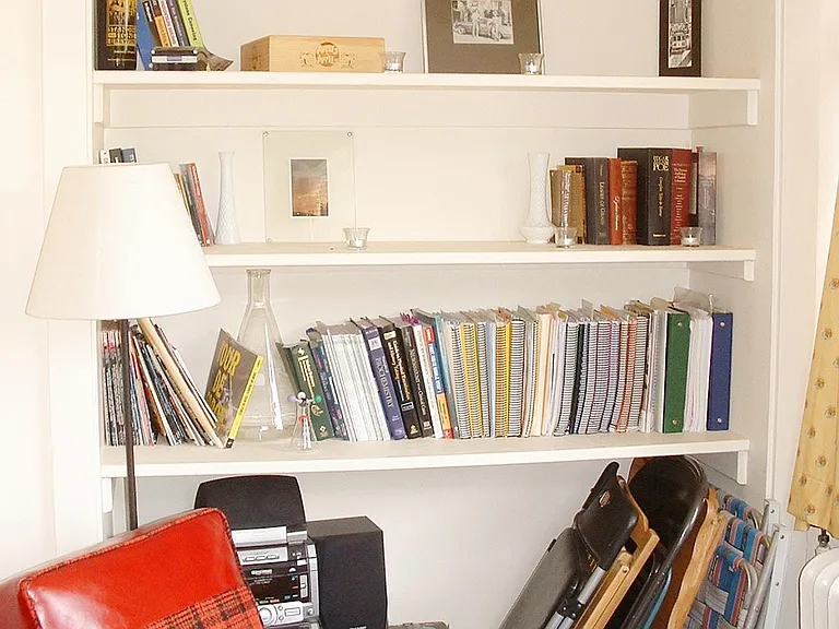 sun room shelving