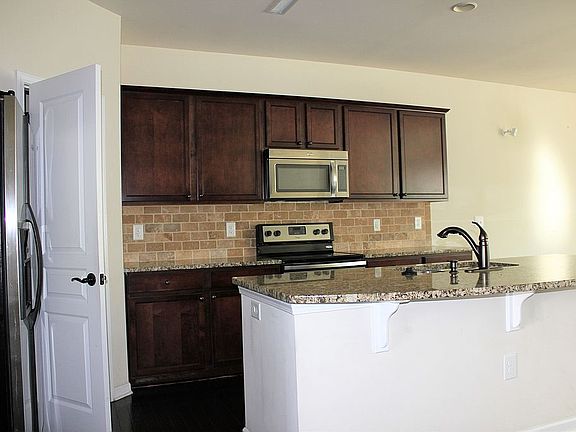 tile Backsplash behind stove
