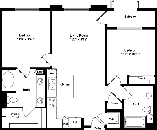 Floor plan B11