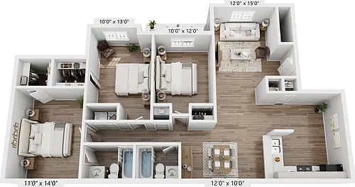 Floor plan Luxury