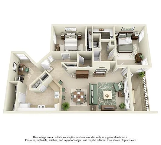 Floor plan Larkspur III